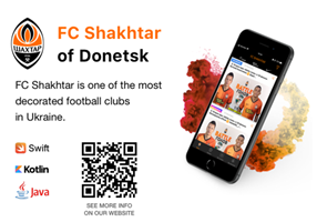FC Shakhtar: Mobile app for the football club