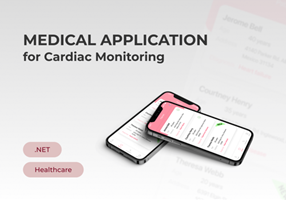 Medical application for monitoring the heart