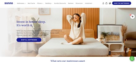 Shopify Support and Maintenance for Sonno