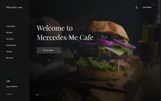 IT solutions for Mercedes-Benz Café